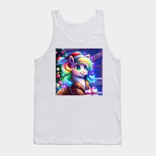 Cute Horse Drawing Tank Top